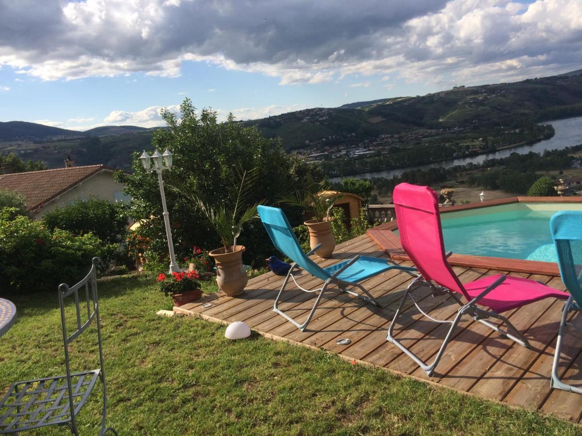 Villa Panoramique Saint-Clair-du-Rhone Extérieur photo